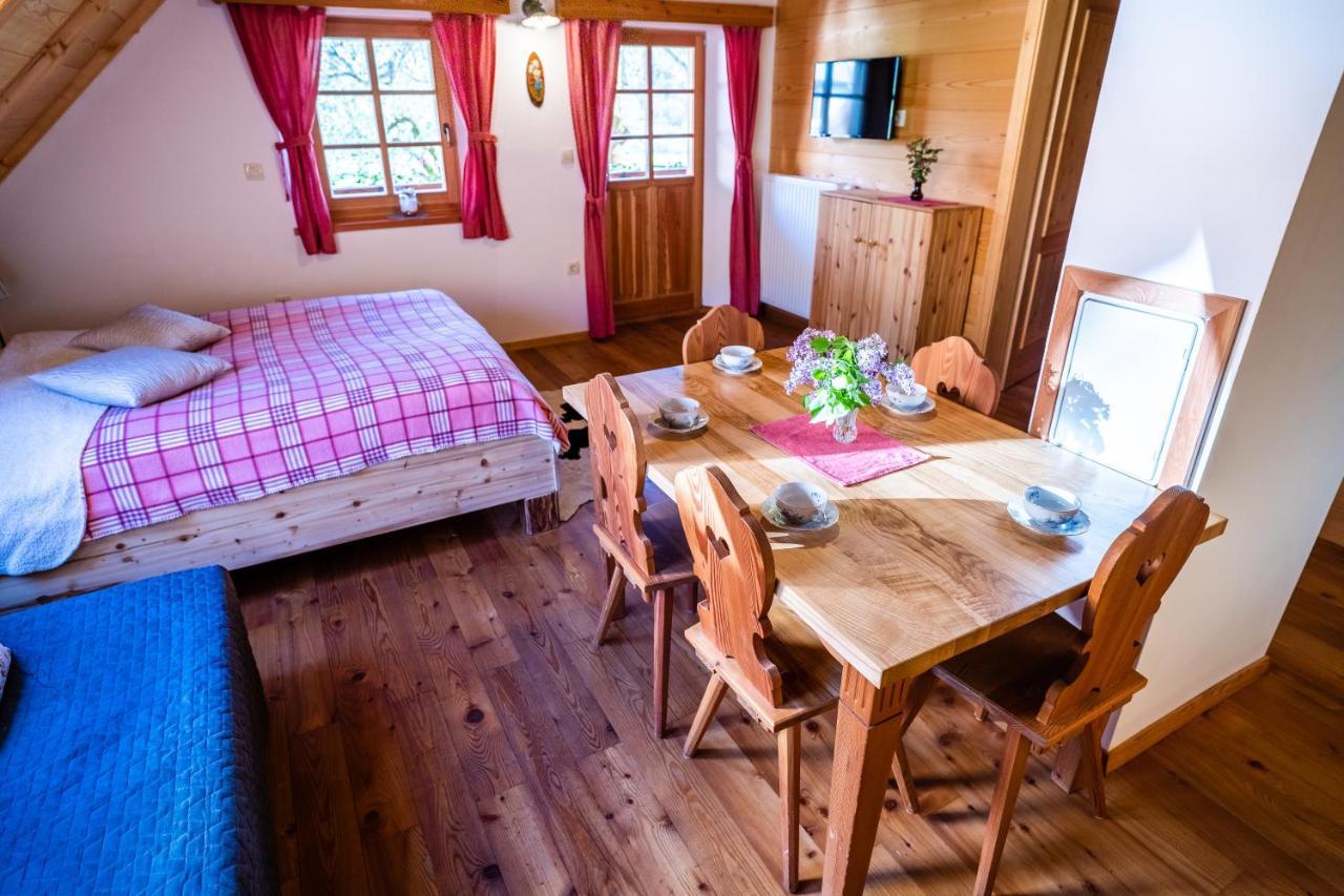 Tourist Farm Senkova Domacija Vila Zgornje Jezersko Exterior foto